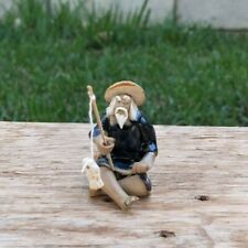 Mudmans, Miniature mudman figurine,  fisherman for bonsai picture