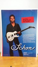 NEAL SCHON GUITARS SCHON GUITAR 1985 - PRINT AD 10 X 8 7 picture