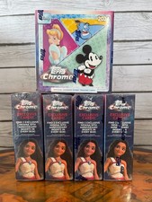 2026 Topps Chrome Disney Mega Box Lot of 5 - Sealed picture