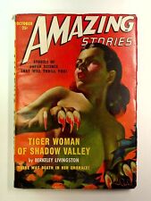 Amazing Stories Pulp Oct 1949 Vol. 23 #10 VG- 3.5 TRIMMED picture