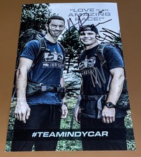 Alexander Rossi Conor Daly Indy 500 Signed Photo Indianapolis Amazing Race Party picture