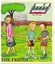 Vintage R-A-D-A-R The Friend June 12, 1988 Christian Sunday School Publication picture