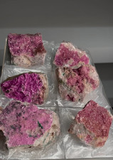Beautiful Pink Cobaltocalcite – 6 Piece Lot – Kolwezi, Congo picture