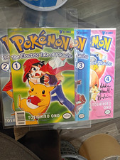 Pokémon Electric Tale of Pikachu Comic Lot #1-4 Signed/Inscribed VIZ Ono picture
