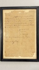 18th C Colonial Letter  Revolutionary War Hero  Col Joseph Nightingale picture