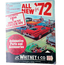 Vintage JC Whitney & Co.  Auto Parts Catalog 1972 Accessories And Parts Book USA picture