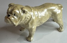 Vintage Cast Metal Figurine / English Bulldog / 2.75