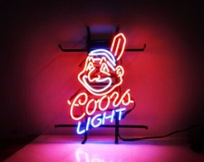Cleveland Indians Coors Light Beer 17