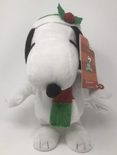 2013 Gemmy Peanuts SNOOPY Holiday Side Stepper EUC w/original tag Linus + Lucy picture