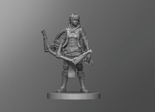 Erika Female Ranger Archer Fighter NPC 28mm Scale DND D&D Miniature SB picture