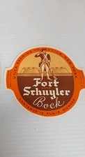 Fort Schuyler BOCK Label. IRTP Utica Brewing Co., Utica, New York  picture