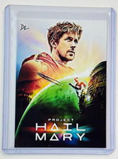 Project Hail Mary Limited Artist Signed “Sci-Fi Classic” Trading Card 6/10 picture