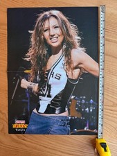 Vintage Thalia Live Concert Magazine Poster Rare Latin Pop Mexico Collectible picture