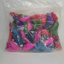200 New Lucky Rabbits Foot Key Chain, Zipper Pull, Good Luck Charm color/natural picture
