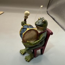 Dept 56 Frog Drummer Ornament by Ken Calvino Christmas  picture
