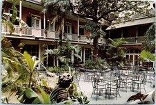 Patio of Brennan's French Restaurant, New Orleans, Louisiana Postcard picture