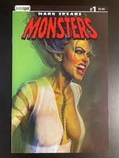 MARK SPEARS MONSTERS #1 1ST PRINT COVER E BRIDEZILLA KEENSPOT NM  picture