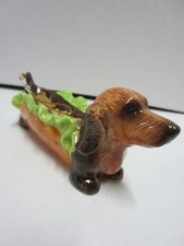 Dachshund Weiner Dog Christmas Ornament Bone Treats 6