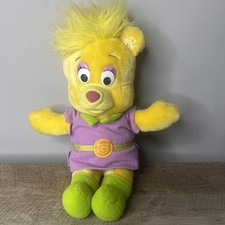Fisher Price Gummi Bears Sunni Plush Stuffed Animal Doll Toy Girl 80s Vintage picture