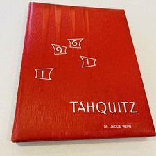 1961 Tahquitz High School Yearbook Hemet High School California Vintage picture