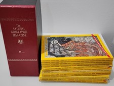 National Geographic 1973 Full Year 12 Issues Maps Inserts VG Set picture