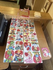 1950s Vintage Valentine's Day Punch Card Lot of 25 Unused NOS USA School Gibson picture