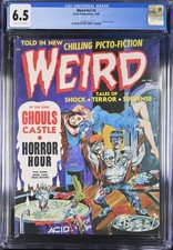Weird volume 3 #3 CGC 6.5 • Horror Magazine • Eerie Publications • 1969 picture