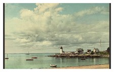 Gloucester Massachusetts Annisquam Light Standard Postcard picture