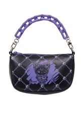 Sanrio Kuromi Chain Handle Mini Bag Purse Happy Kuji Prize New Japan picture