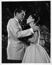 Anna Maria Alberghetti being held by unidentified man a scene film- Old Photo picture