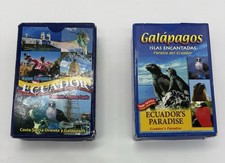 Souvenir Galápagos Ecuador Touristic Travel Playing Cards Deck 2 pack set picture