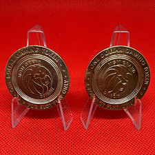 MGM Grand Detroit $1 Gaming Token Lot of 2 