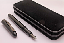 Kanwrite Desire Fountain Pen Black Body With PVD COATED BLACK TRIMS NEW IN BOX picture