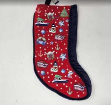 New Vineyard Vines x Smathers and Branson needlepoint icon Christmas stocking picture