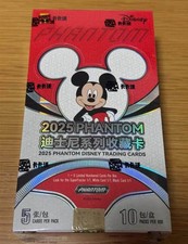 2025 Kakawow Phantom Disney Trading Cards Sealed Box 10 Packs of 5 Cards picture