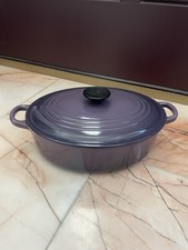 Le Creuset 27 Oval Dutch Oven Purple - RARE picture