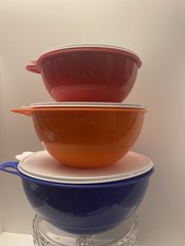 New Tupperware 3 Piece  That’s Bowl Set picture