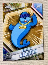 2026 Topps Chrome VeeFriends Swaggy Sea Lion #168 Gold Speckle /50 picture