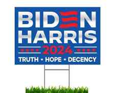 Biden Harris 2024 Yard Lawn Home Sign 18
