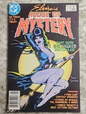 Elvira's House of Mystery #11 (DC Comics 1987) Dave Stevens Newsstand VF/NM picture
