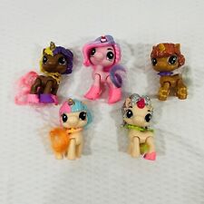Zuru Unicorn Squad Lot Of 5 Surprise Pony Cute Glitter Hair Shoes picture