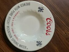 Vintage Coors Beer Ceramic Ashtray  picture