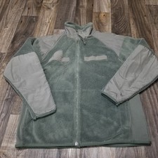 US Army Jacket Mens Medium Regular Green Tru Spec Cold Weather Fleece Military picture