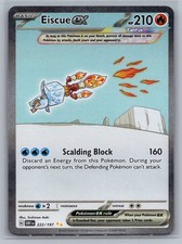 Eiscue 222/197 Obsidian Flames Illustration Rare Holo - Obsidian Flames picture