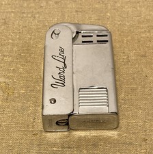1930s Ward Line Steamship Co Advertising Regens Squeeze Cigarette Lighter picture