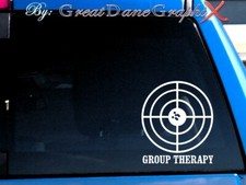 Group Therapy, Target Practice -Vinyl Decal Sticker -Color Choice -HIGH QUALITY picture