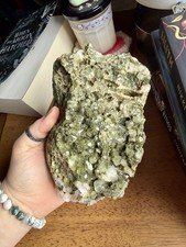 Super High Quality XL Chunk Forest Epidote Specimen picture