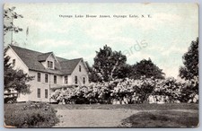 K32/ Oquaga Lake New York Postcard c1910 Lake Huose Annex Deposit 539 picture