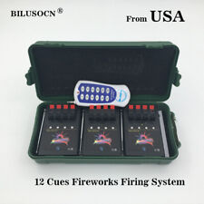 Ship From USA Profession 12Cues Wireless remote firewoks firing system stage  picture