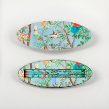 Gucci Pencil Set Garden Botanicals Birds Nature 6 Pencils in Gift Box NEW Italy picture
